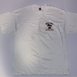Malibu White Short Sleeve Tee